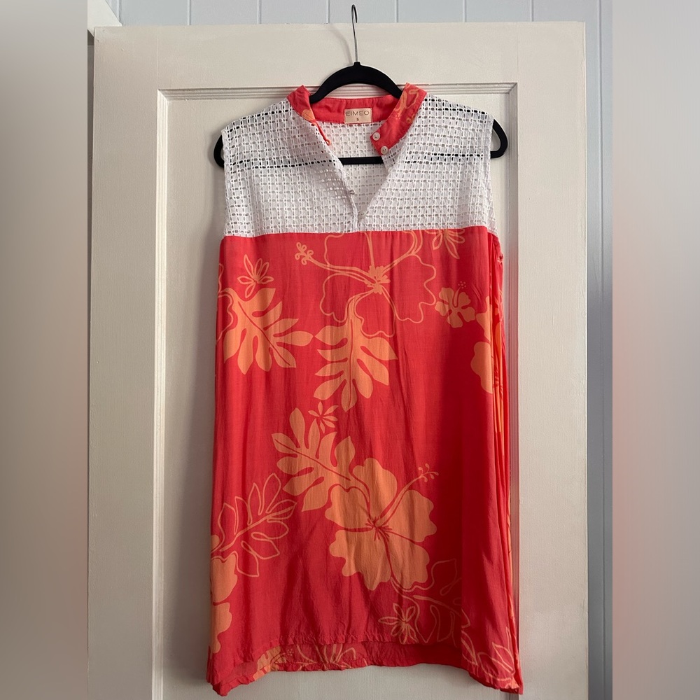 Eimeo short dress. Pink Ahiri collection.